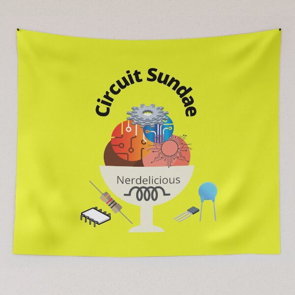 Item preview, Circuit Sundae Nerdelicious designed and sold by Sophia-Adams.