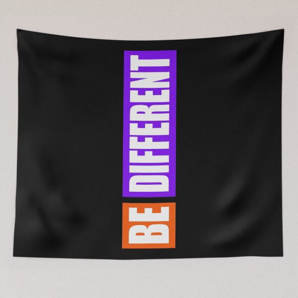 Item preview, Be Different (WB) Side designed and sold by Vaccine159.