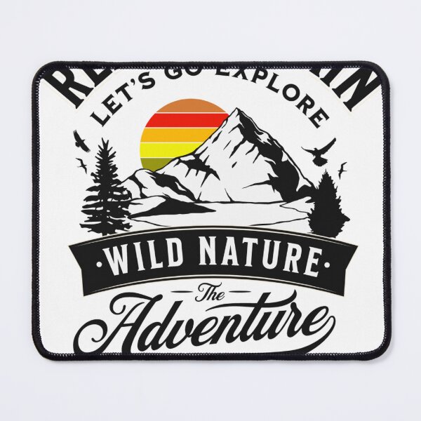 Item preview, Red mountain , let's go explore ,wild nature ,the adventure camp designed and sold by Tarikbouchmal.