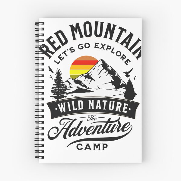 Item preview, Red mountain , let's go explore ,wild nature ,the adventure camp designed and sold by Tarikbouchmal.