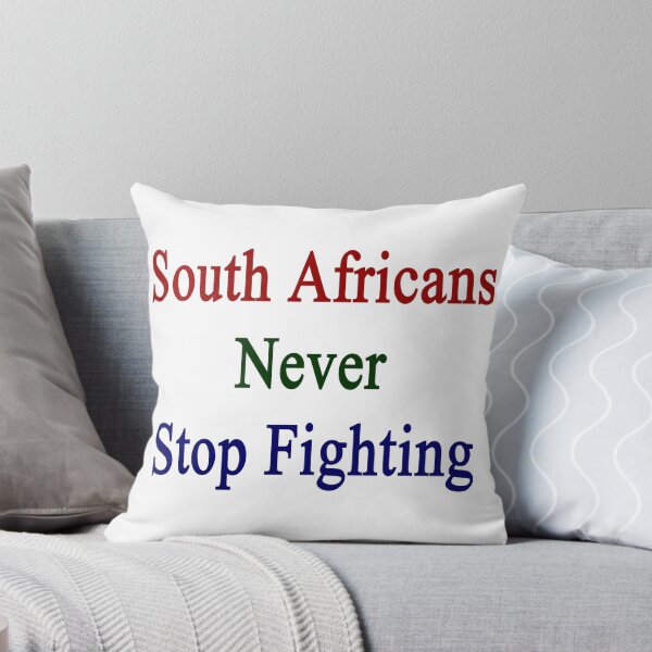 Item preview, South Africans Never Stop Fighting  designed and sold by supernova23.