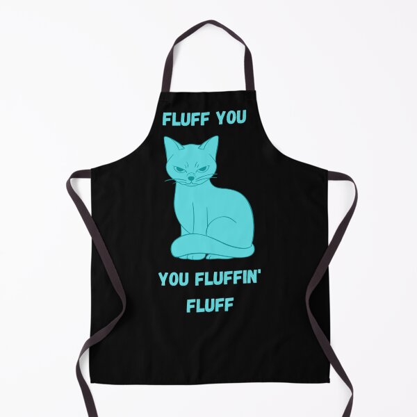 Item preview, Green Blue Funny Fluff you you fluffin fluff cat designed and sold by LukjanovArt.