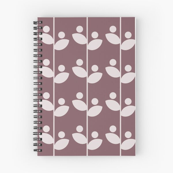 Item preview, Cute Minimalist Retro Leaves Pattern, Mid Century Modern Leaves Mulberry designed and sold by scorpiolane.