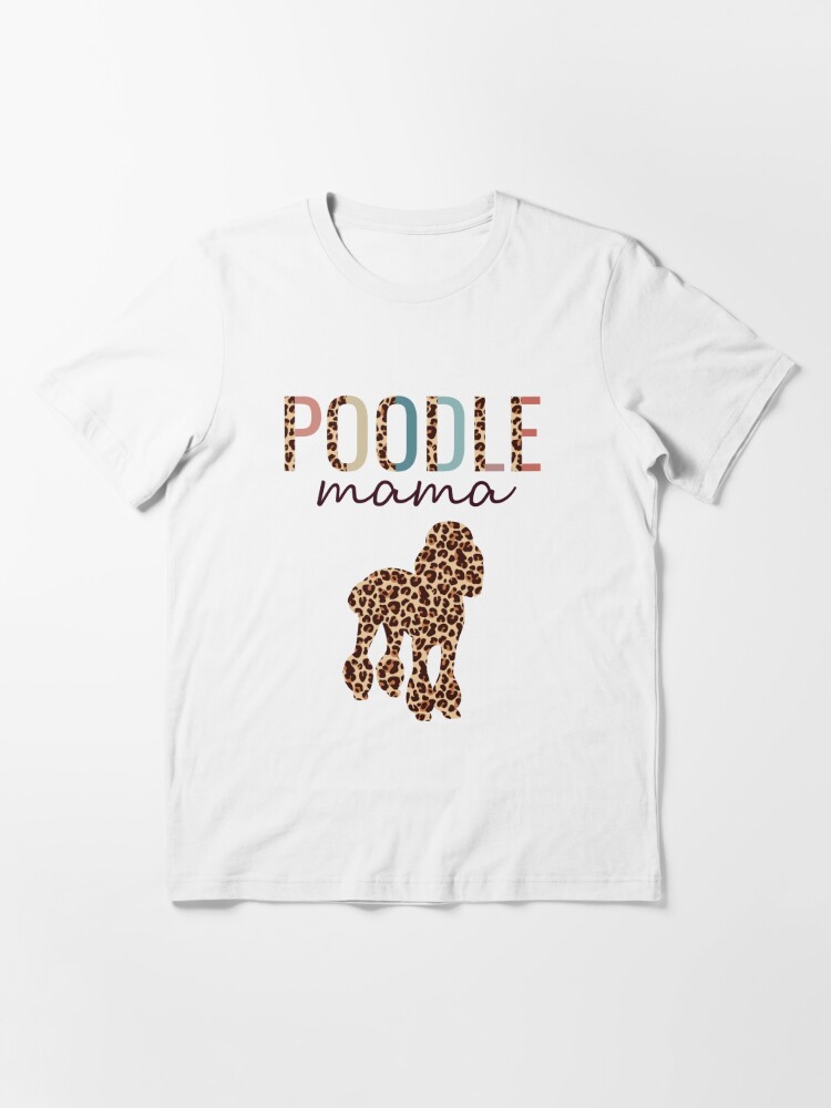 poodle print shirt