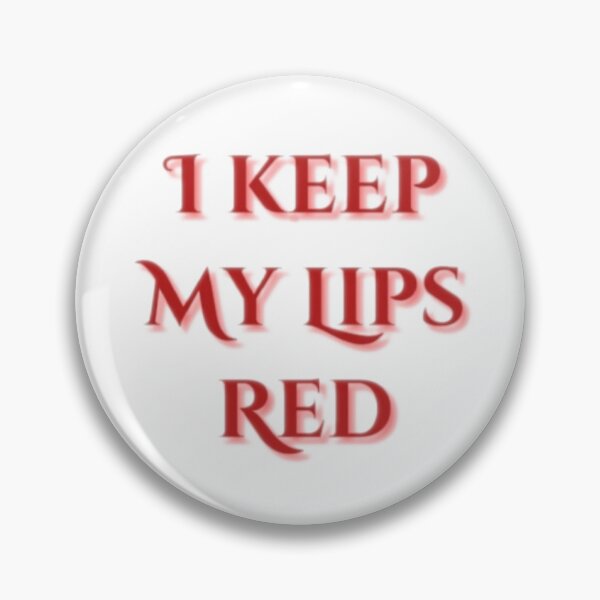 Item preview, I Keep My Lips Red designed and sold by Maurizumono2.