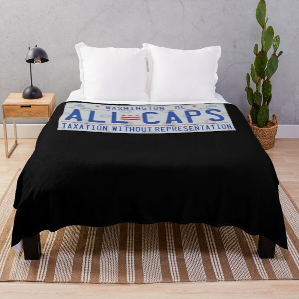 Item preview, CAPS  ALL CAPS DC License Plate  designed and sold by allumdsbloyesst.