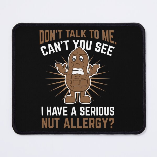 Item preview, Serious Nut Allergy Funny Birthday Gift designed and sold by haselshirt.
