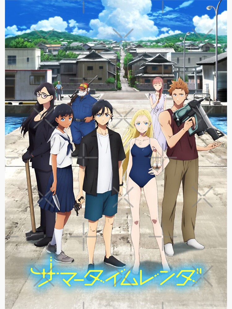 Summertime Render ''FIREWORKS'' Anime Manga Poster for Sale by riventis66