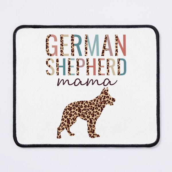Item preview, German Shepherd Mama With Leopard Print For Dog Mom designed and sold by JokeGysen.