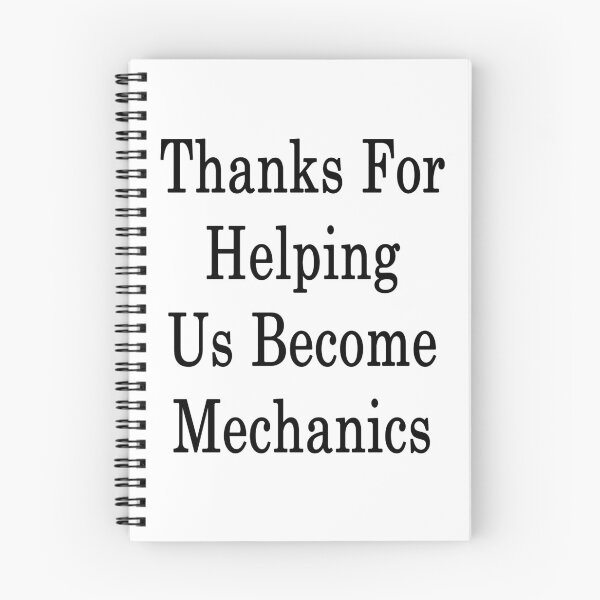 Item preview, Thanks For Helping Us Become Mechanics  designed and sold by supernova23.