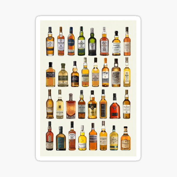 Scotch Whisky Stickers | Redbubble