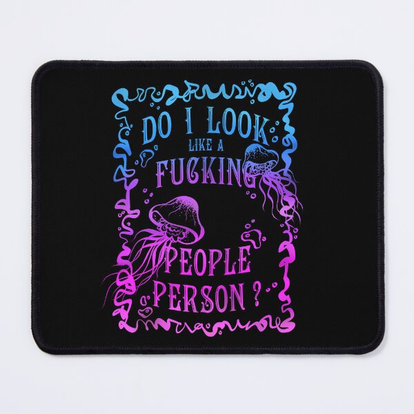 Item preview, Not a People Person - blue designed and sold by Kiki-Store.