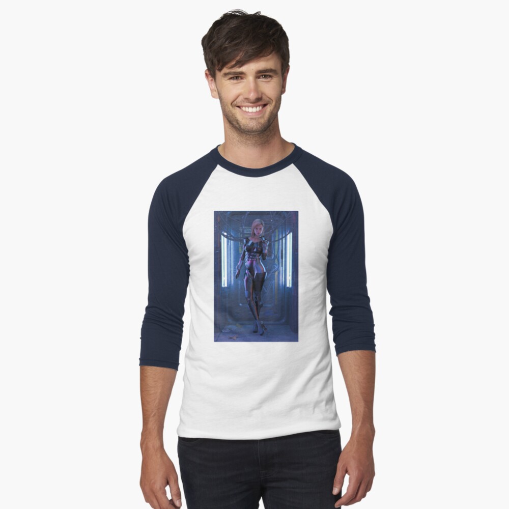 Item preview, Baseball ¾ Sleeve T-Shirt designed and sold by guidonr1.