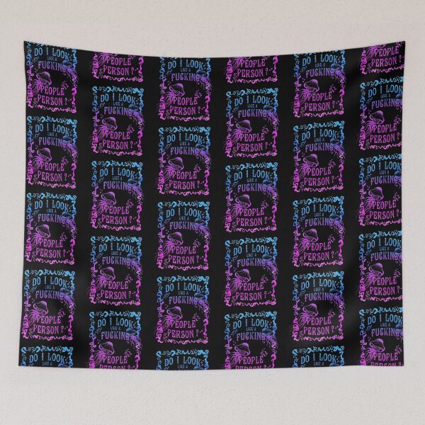 Item preview, Not a People Person - blue designed and sold by Kiki-Store.