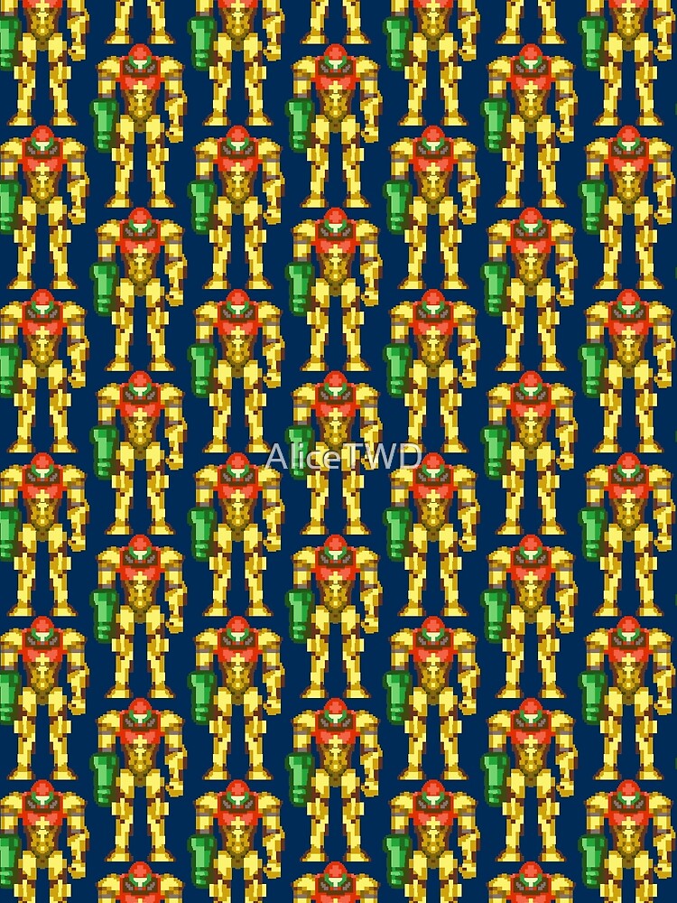 Thumbnail 3 of 3, Scarf, Samus - metroid designed and sold by AliceTWD.