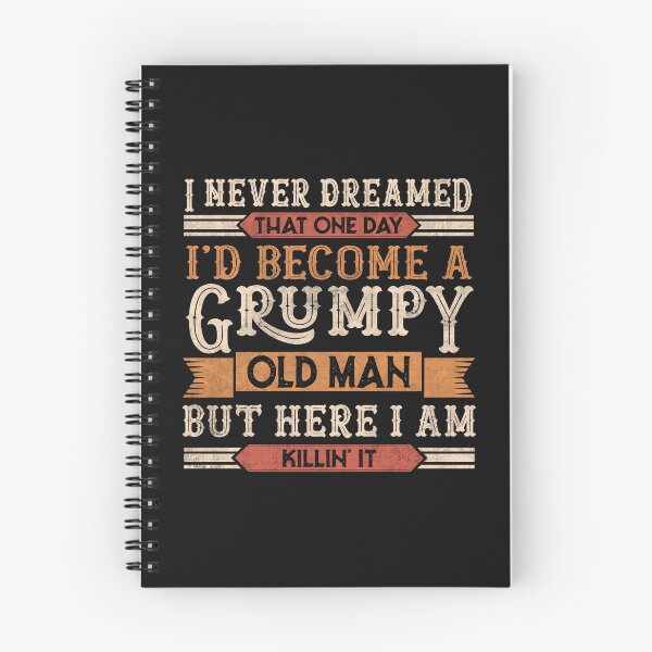 Item preview, Grumpy Grandpa Old Man Funny Dad Joke Husband Grandfather Vintage  designed and sold by alenaz.