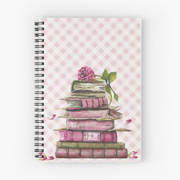 Item preview, Beautiful vintage painted booked and gingham, cozy book nook cottagecore designed and sold by Orianah.