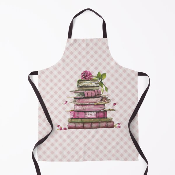 Item preview, Beautiful vintage painted booked and gingham, cozy book nook cottagecore designed and sold by Orianah.