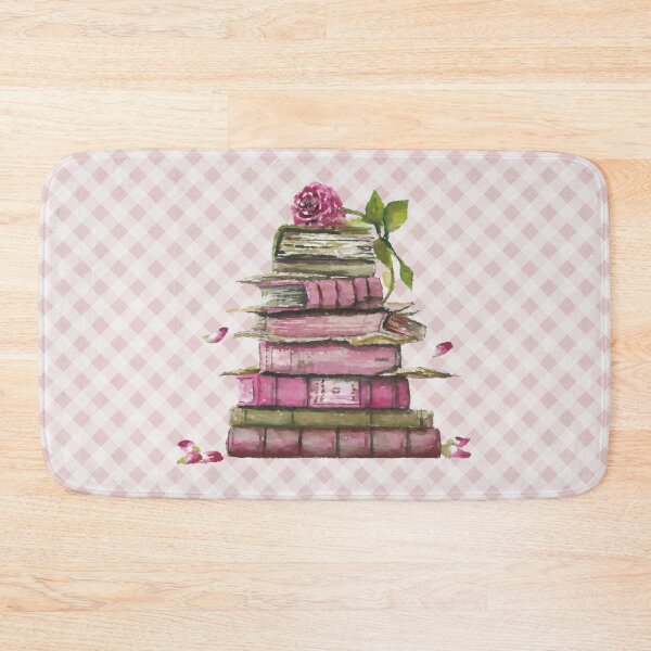 Item preview, Beautiful vintage painted booked and gingham, cozy book nook cottagecore designed and sold by Orianah.