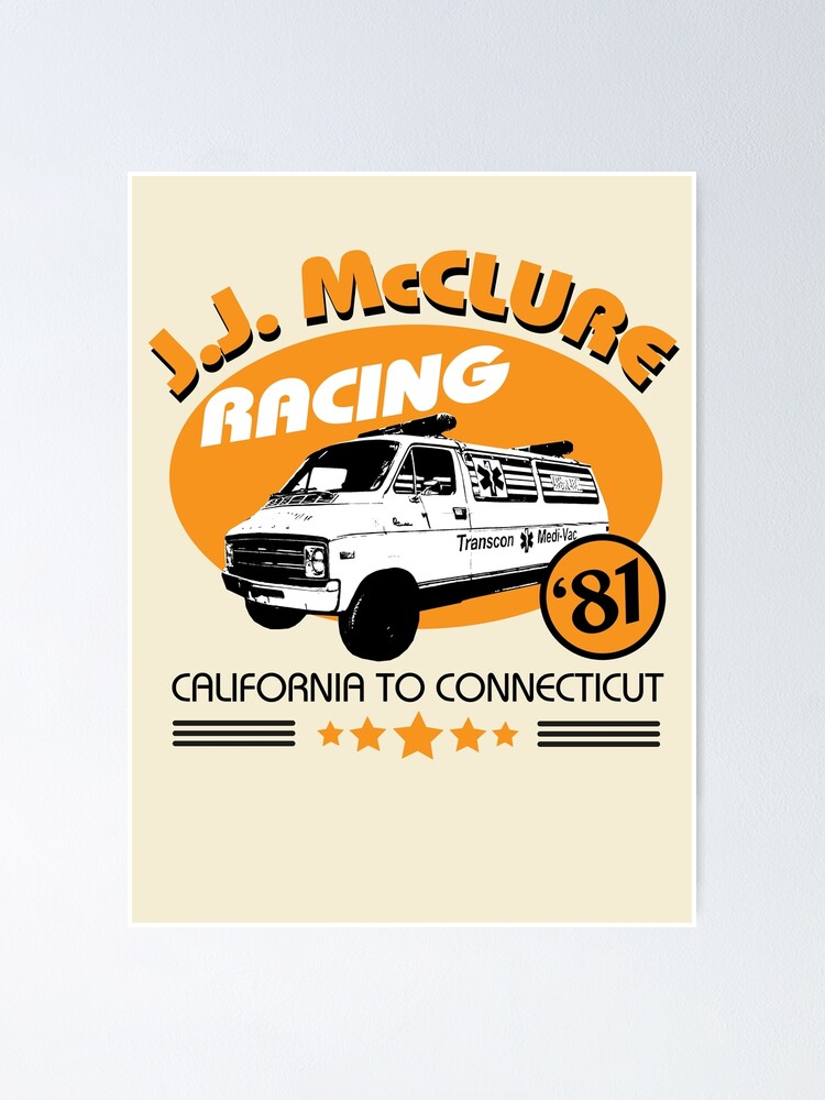 "JJ McClure Racing v2" Poster for Sale by McPod Redbubble