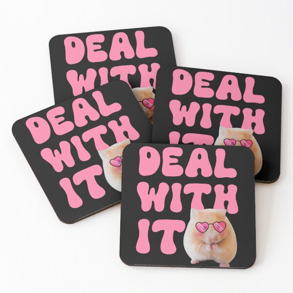 Item preview, Funny Hamster - Pink Deal With It - Cute Hamster  designed and sold by cannevas.