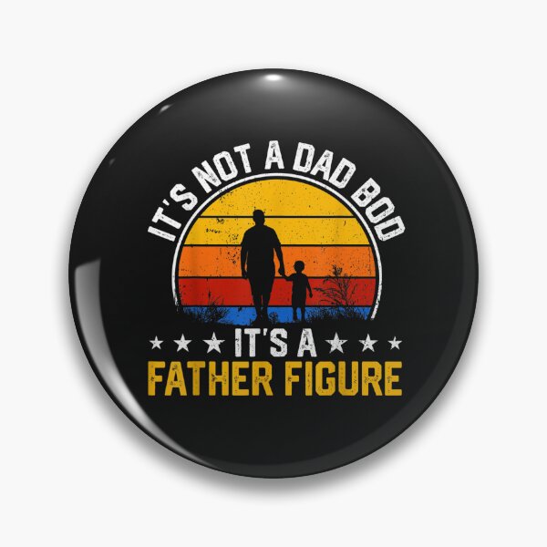 Artikelvorschau, Mens It's Not a Dad Bod It's a Father Figure Happy Father's Day T-Shirt entworfen und verkauft von Dieter-Marshall.