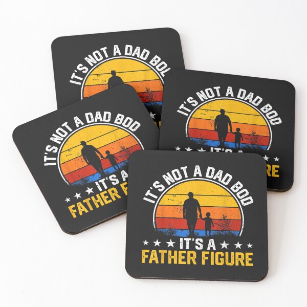 Item preview, Mens It's Not a Dad Bod It's a Father Figure Happy Father's Day T-Shirt designed and sold by Dieter-Marshall.