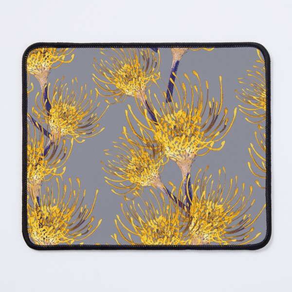 Item preview, Seamless Mustard Pincushion on Grey designed and sold by Crimson-thyme.