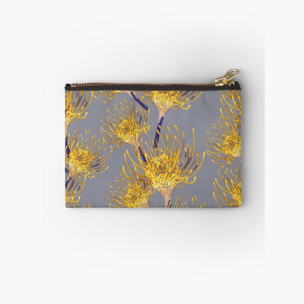 Item preview, Seamless Mustard Pincushion on Grey designed and sold by Crimson-thyme.