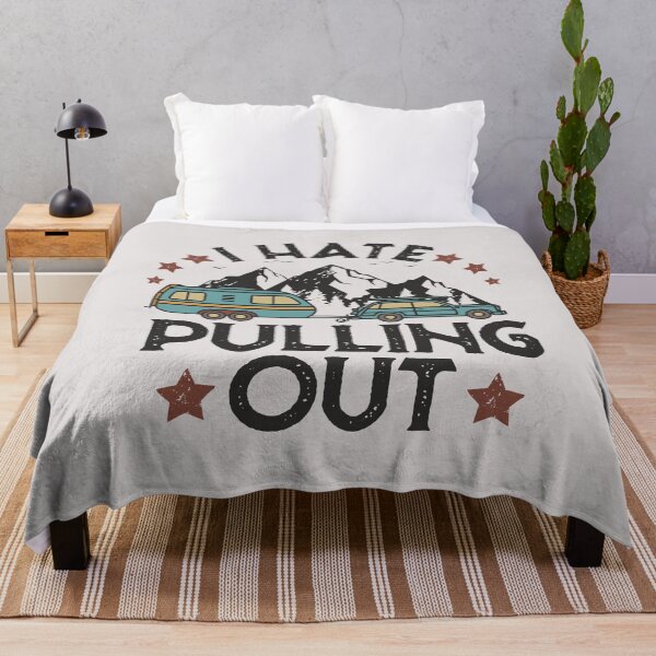 Item preview, I Hate Pulling Out Camping Funny Vintage Trailer Tavel Gifts  designed and sold by alenaz.