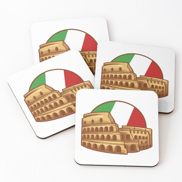 Item preview, colosseo and italian flag designed and sold by JAG2B.