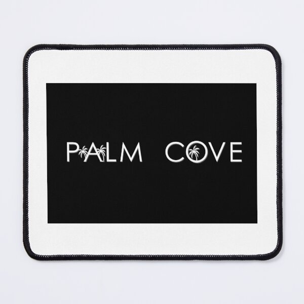Item preview, Palm Cove B&W Graphic Tag designed and sold by Randell Burke.