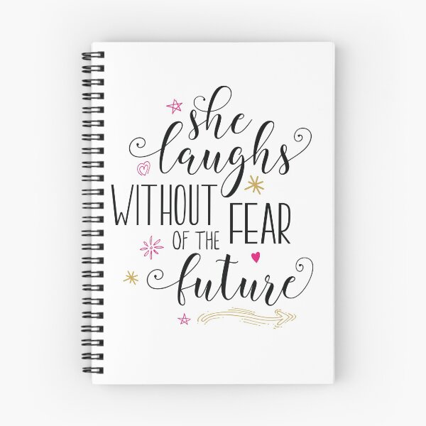 Item preview, She Laughs without fear of the future  designed and sold by Trusting4Peace.
