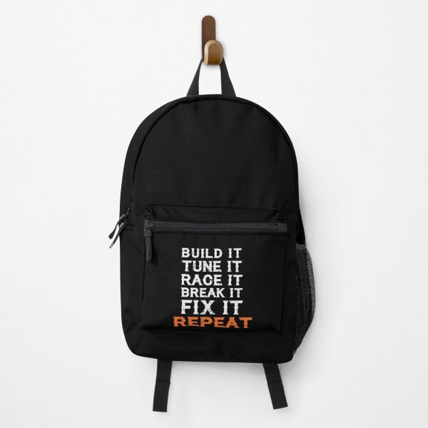 Artikelvorschau, Build It Tune It Race It Break It Fix It Repeat Gift entworfen und verkauft von haselshirt.