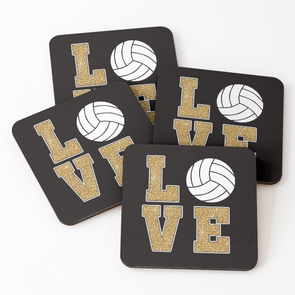 Item preview, Love Volleyball Ball Sports Game Team Coach Training Athlete designed and sold by TomGiantDesigns.
