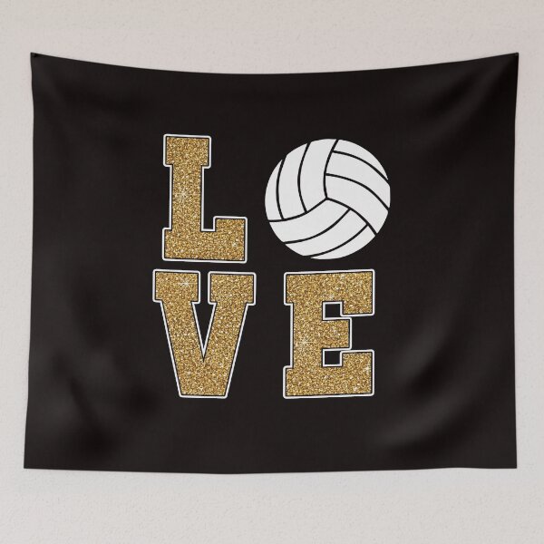 Item preview, Love Volleyball Ball Sports Game Team Coach Training Athlete designed and sold by TomGiantDesigns.
