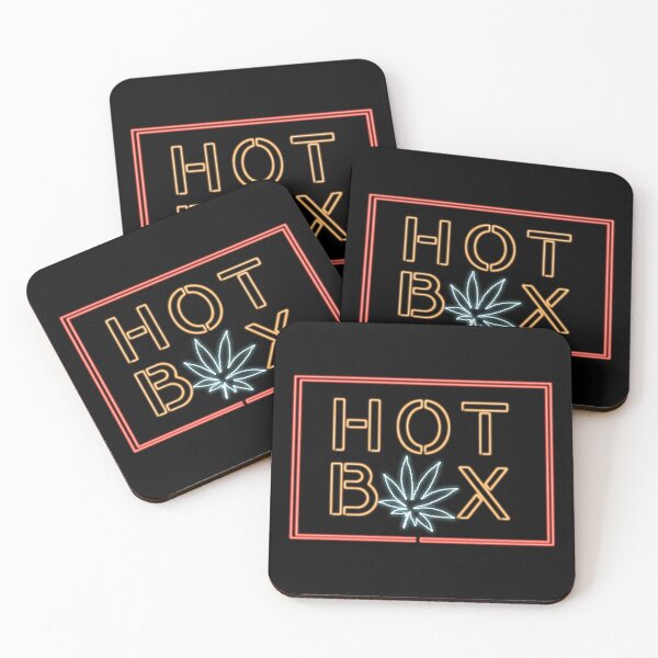Item preview, "Hot Box" Logo - Straight designed and sold by Higher Universe.