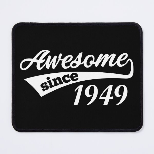 Item preview, Awesome Since Birth Year 1949 Birthday Gift Idea designed and sold by haselshirt.