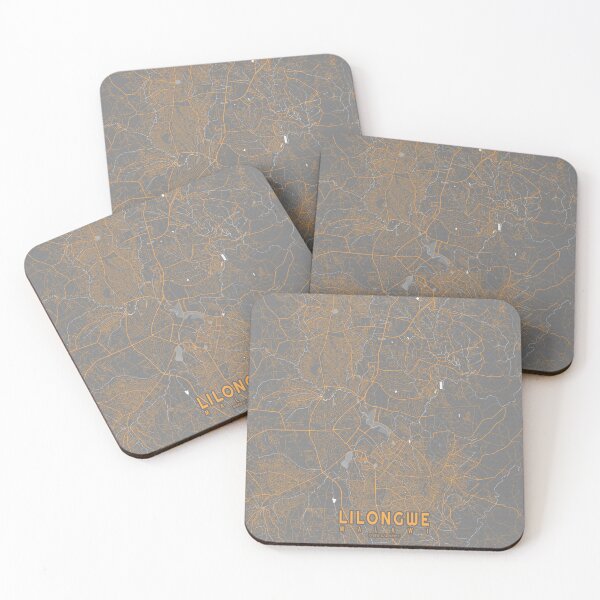 Item preview, Lilongwe City Map of Malawi - Bauhaus designed and sold by deMAP.