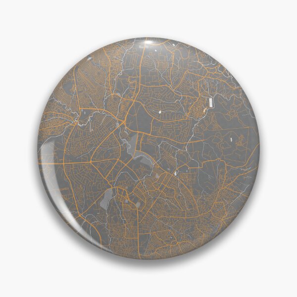 Item preview, Lilongwe City Map of Malawi - Bauhaus designed and sold by deMAP.