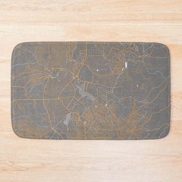 Item preview, Lilongwe City Map of Malawi - Bauhaus designed and sold by deMAP.