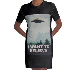 i want to believe x files shirt