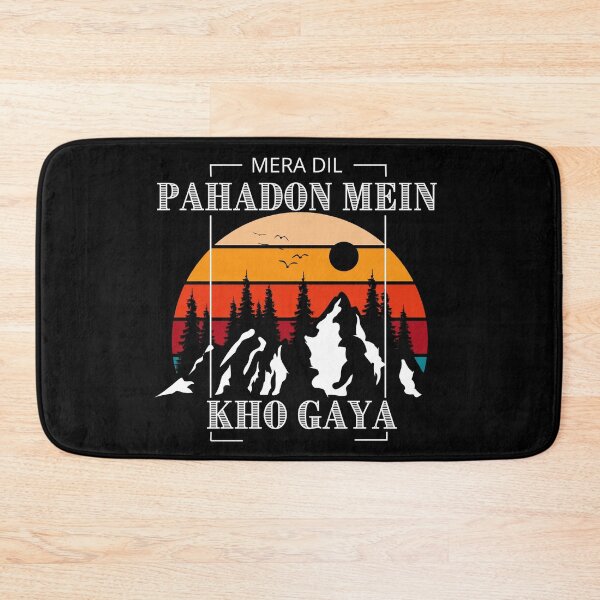 Item preview, mera dil pahado main kho gaya designed and sold by picky pickers.