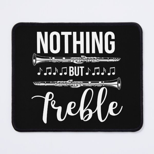 Item preview, Nothing But Treble Flute Wind Instrument Musician Gift designed and sold by haselshirt.