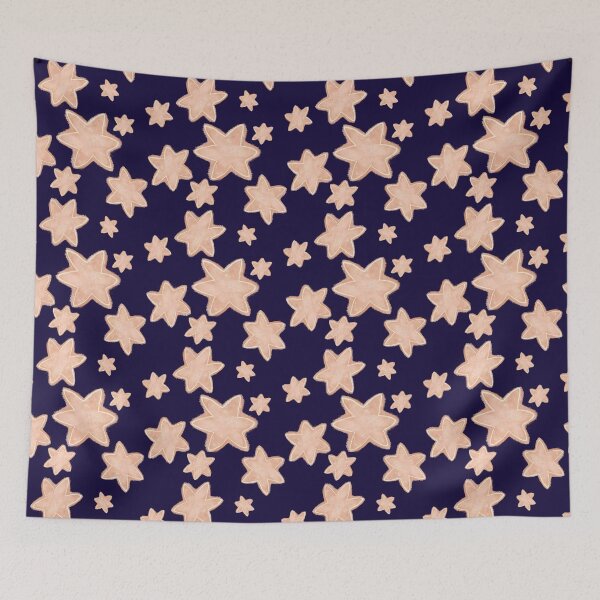 Item preview, Gingerbread Stars Dark designed and sold by IcyArtShop.