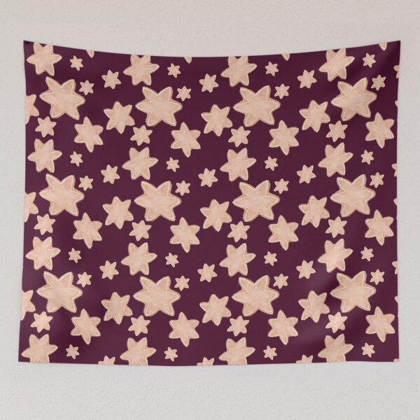 Item preview, Gingerbread Stars Dark designed and sold by IcyArtShop.