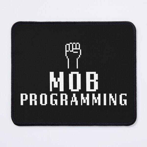 Artikelvorschau, Mob-Programmierung mit verpixelter Faust entworfen und verkauft von Code Monkeys.