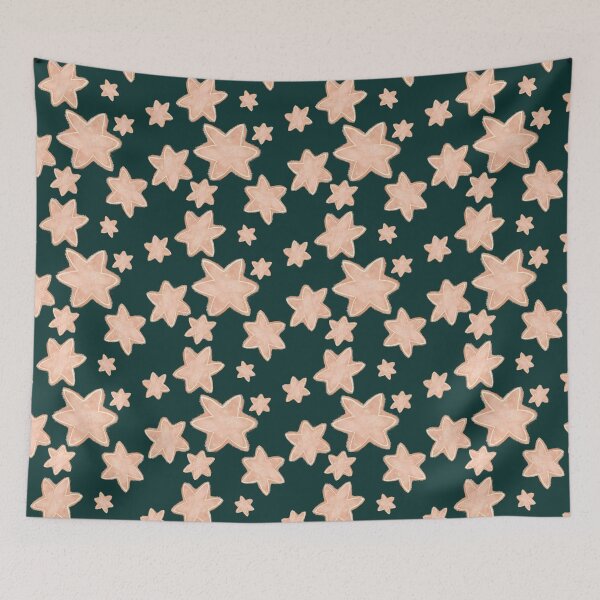 Item preview, Gingerbread Stars Dark designed and sold by IcyArtShop.