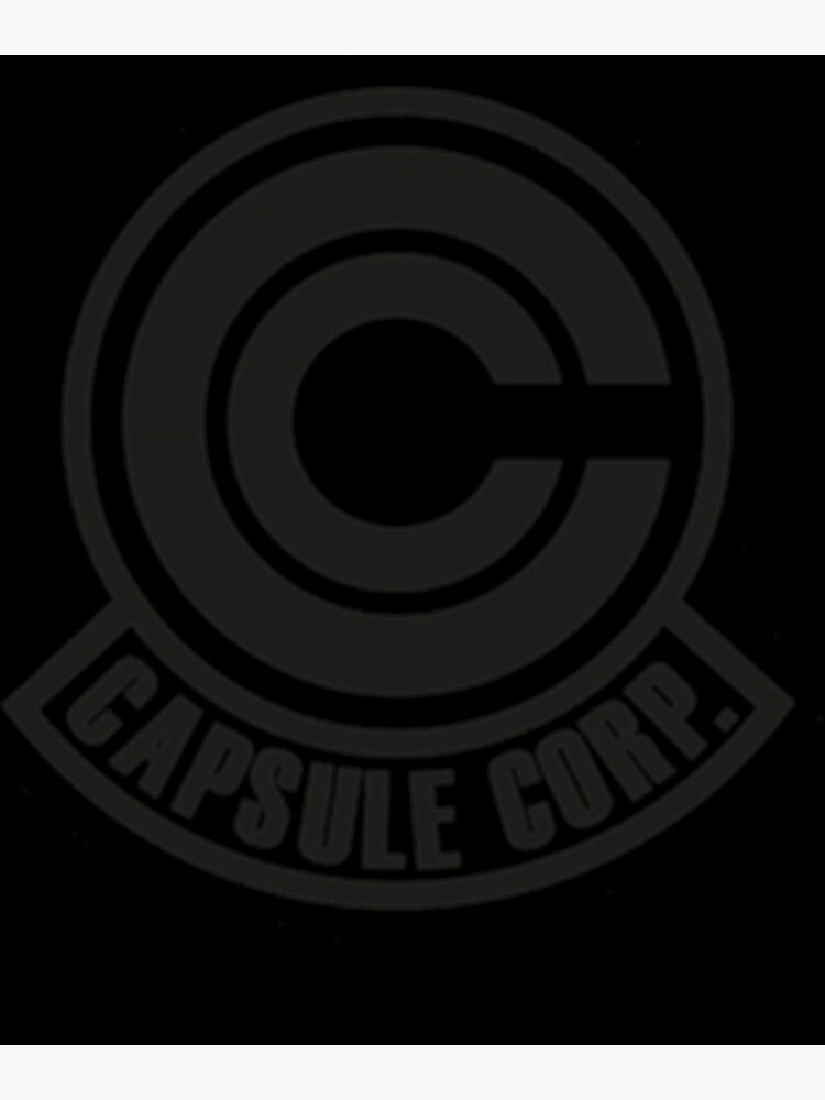 "Capsule Corp Corporation Logo Classic " Poster for Sale by allumdsbloyesst Redbubble