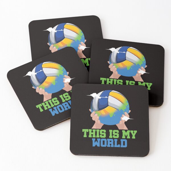 Item preview, Volleyball My World Ball Sports Beach Volleyball Setter Game designed and sold by TomGiantDesigns.